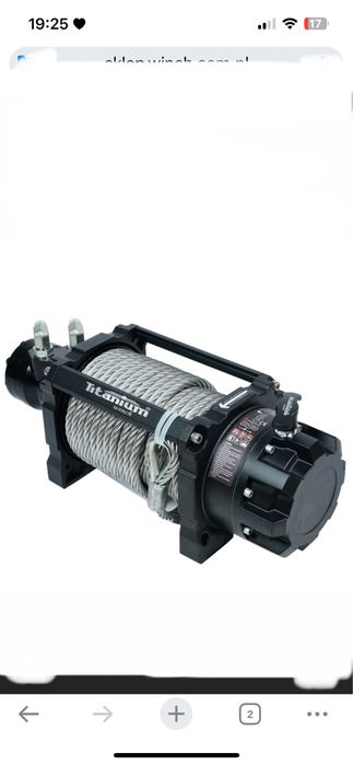 Гідравлічна лебідка Titanium winch 15000 LBS