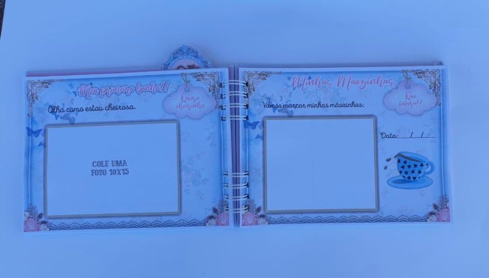 Livro do bebe personalizado