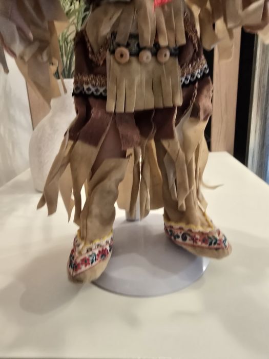 Indianka lalka kolekcjonerska na stojaku 40cm