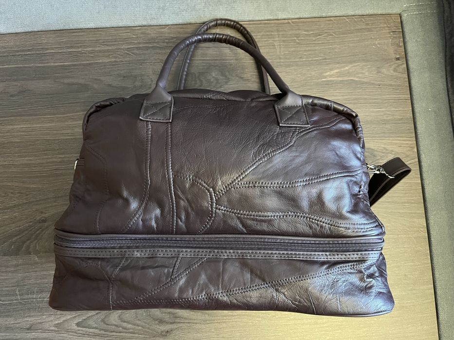 Сумка дорожная Cotton TRADERS. Натуральная кожа. Новая.