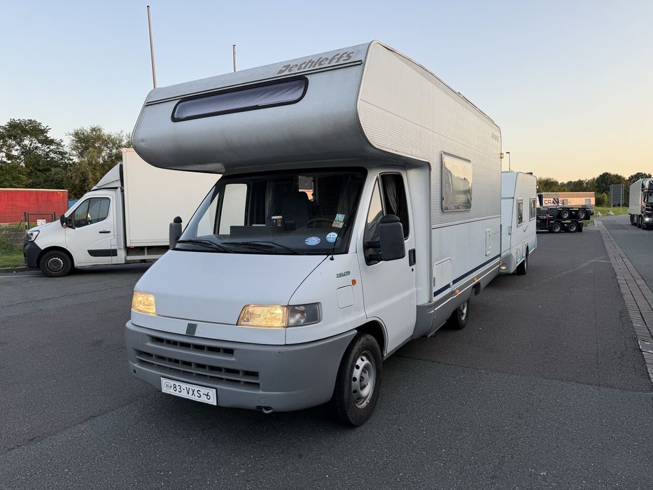 Kamper fiat ducato 2.8 tdi  zarejestrowany na 6 osób