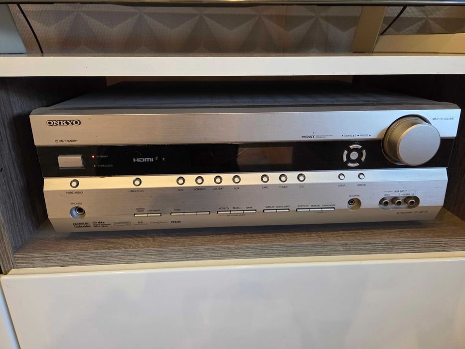 Zestaw Stereo ONKYO HT-R518 + Kolumny M-AUDIO 8800 | PILOT + KABLE!