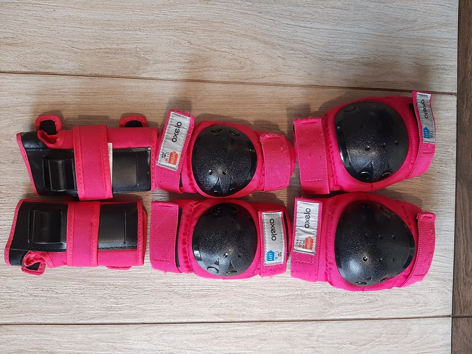 Wrotki regulowane 31-34 + zestaw ochraniaczy