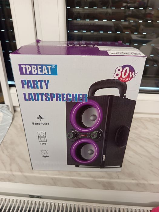 Przenośny głośnik Bluetooth TPBEAT (Model: TP-BA-02)