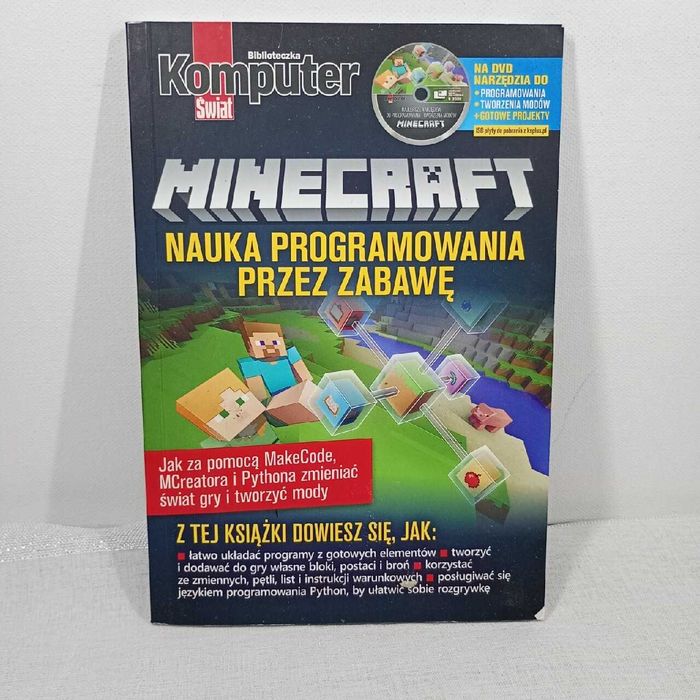 Minecraft. Nauka programowania przez zabawę + CD