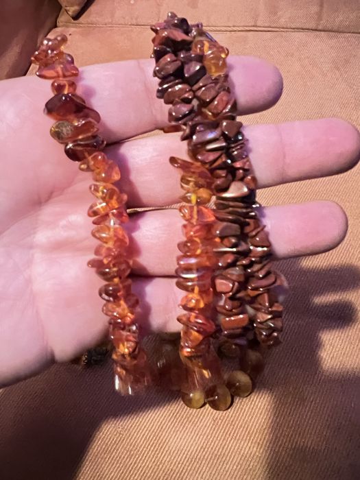 Янтарь браслет буси