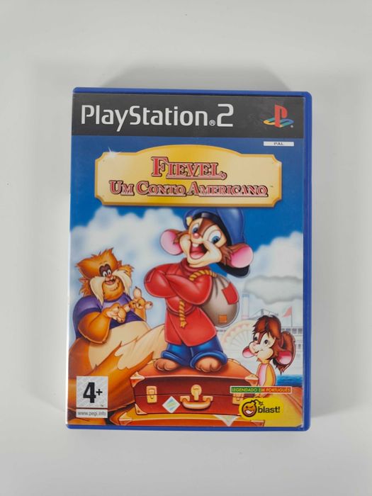 Fievel Um conto Americano Playstation 2 PS2