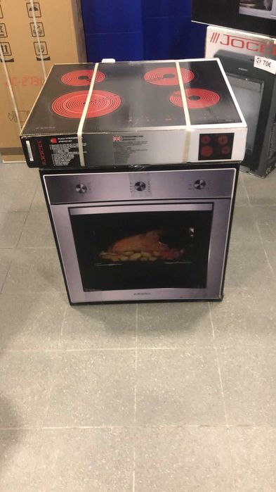 Pack de Encastre Placa Vitrocerâmica + Forno Multifunções Jocel