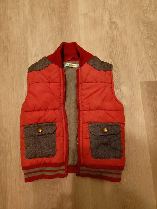 Kamizelka bezrękawnik M& Co Kids rozmiar 92