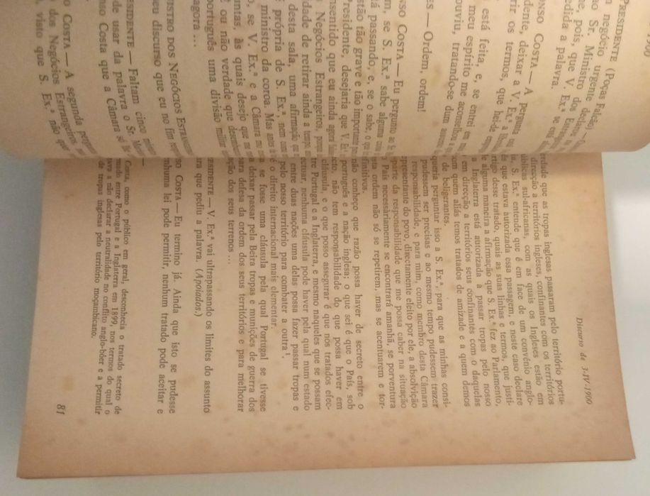 Discursos Parlamentares: 1900/1910, de Oliveira Marques