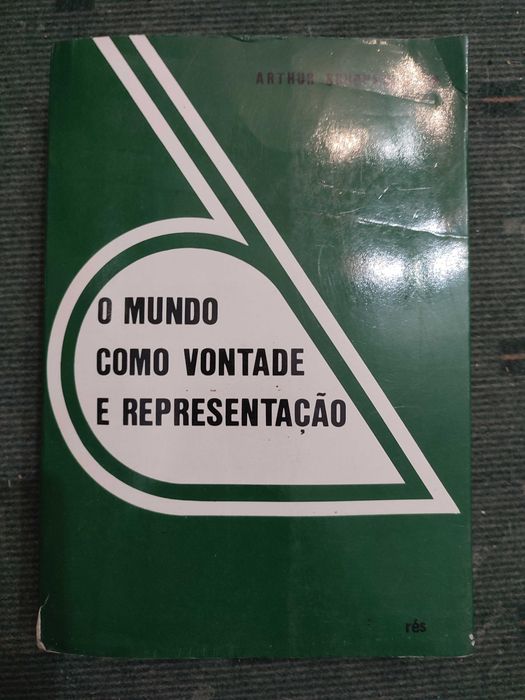 O Mundo como vontade representação - Arthur Schopenhauer
