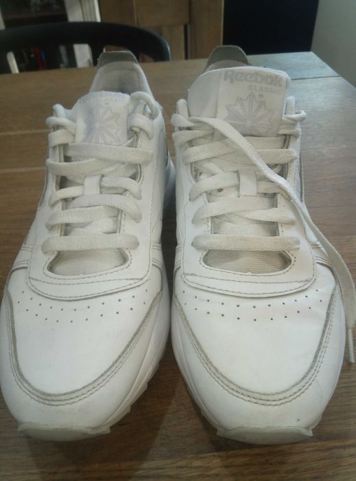 Buty Reebok Classic SP Extra Sneakersy 25,5 cm eu 39 białe skórzane