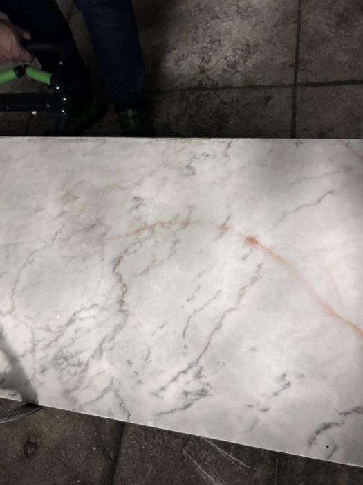 Pedra marmore como nova