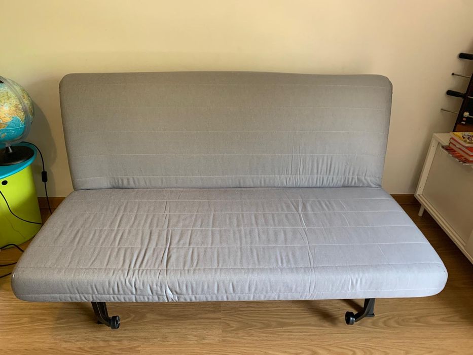 Sofá-cama 2 lugares Grindtorp LYCKSELE LÖVÅS azul índigo