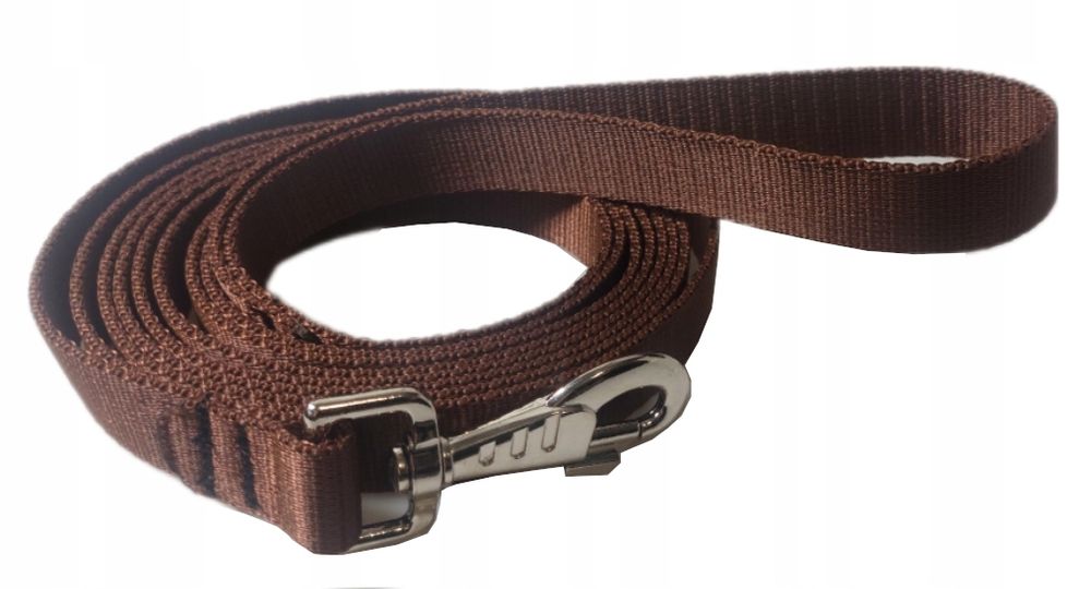 mocna gruba smycz dla dużego psa 2m szyta różne kolory