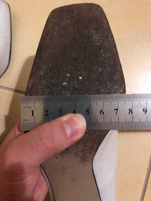 Туфлі з натуральної шкіри білі  для нареченої весільні 37 розмір