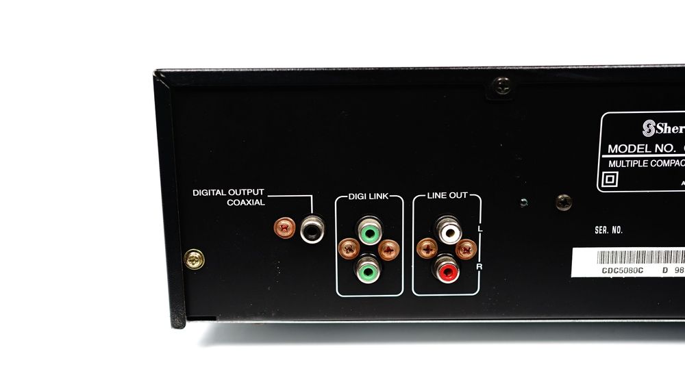 Zmieniarka na 5 płyt CD Sherwood CDC-5080R Dual DAC 1-bit Odtwarzacz