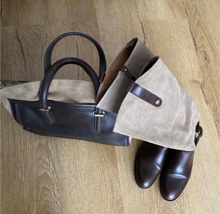 Сапоги комбіновані Massimo Dutti