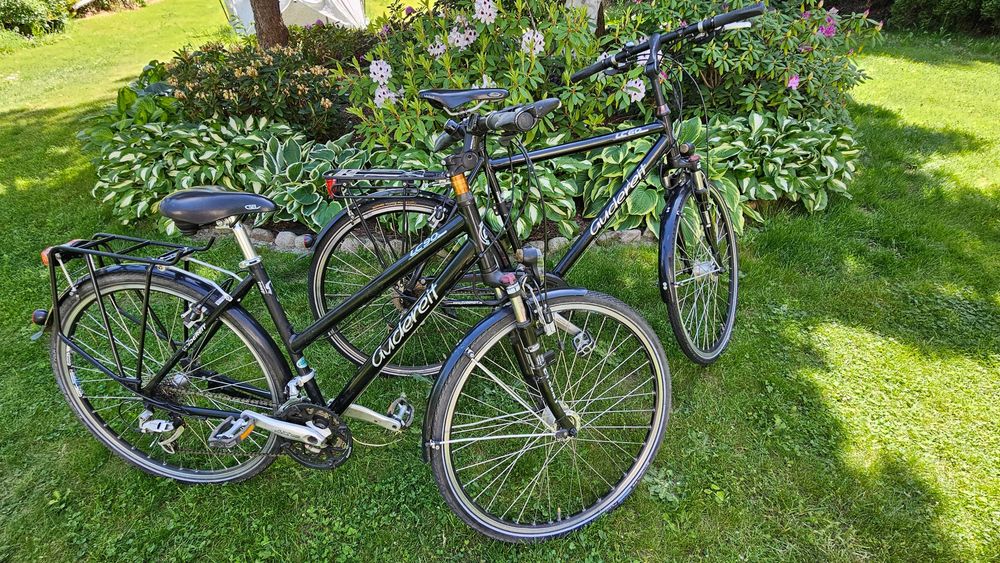Para rowerów Gudereit LC90 i LC60 Okazja! Bagażnik!Czytaj!