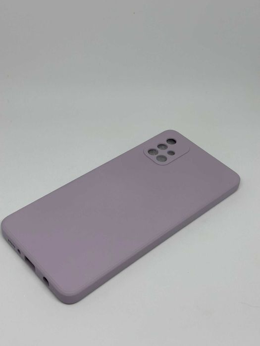 Samsung A71 Etui Case Obudowa Blady Fiolet Silikonowa kod 1392