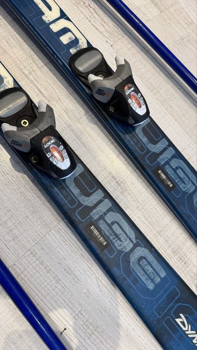 Narty dziecięce DYNASTAR Team Cruise 120 cm + wiązania LOOK kije