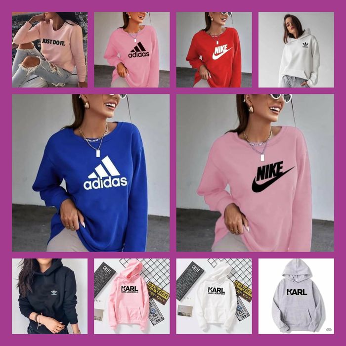 Bluzy damskie nowe ocieplane