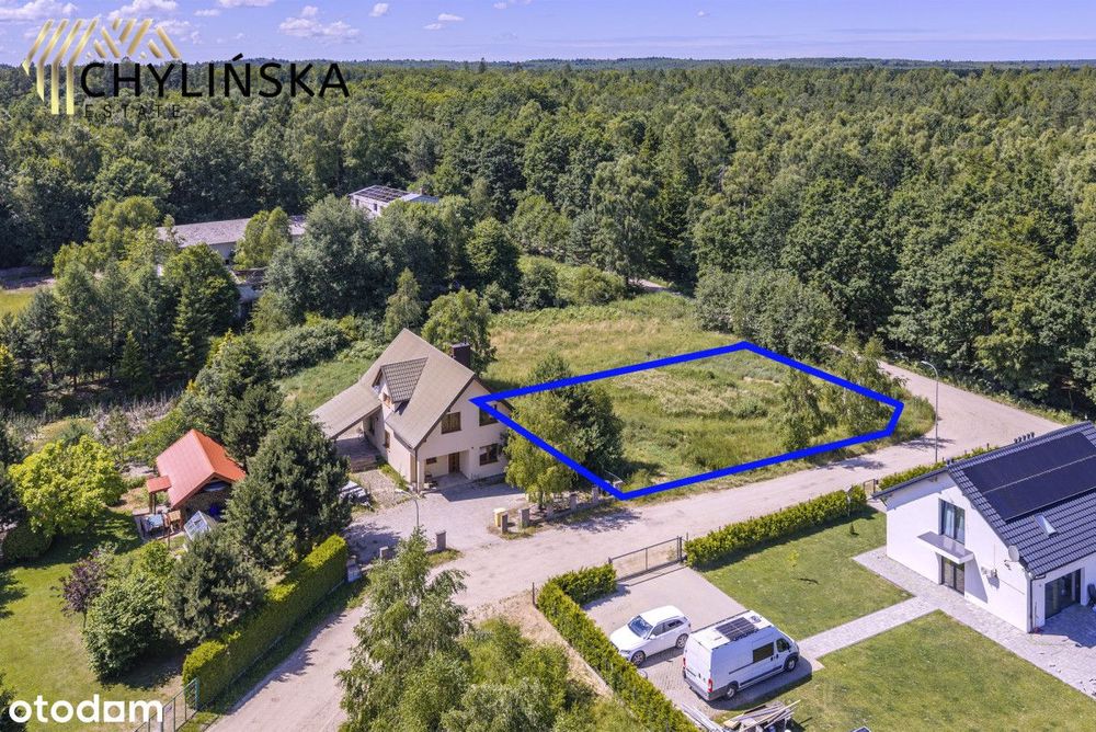 Działki w sąsiedztwie lasu i drogi, Brudzewo!