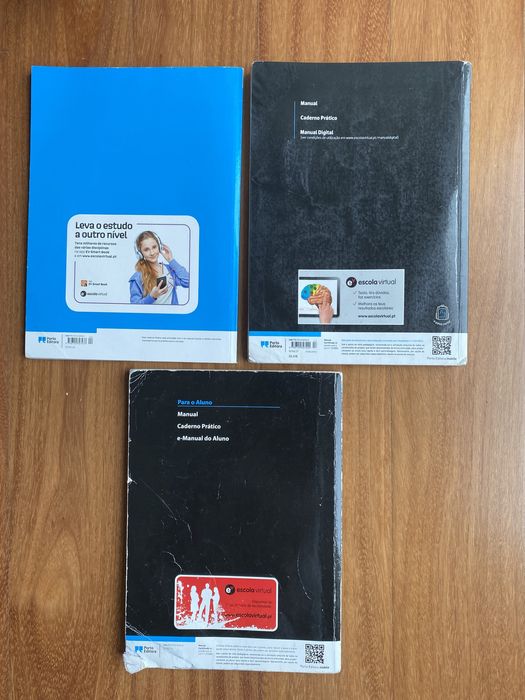Manual de Matemática -parte 1 e parte 2 + caderno de atividades