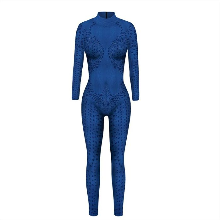 Fato Mística Mystique Cosplay