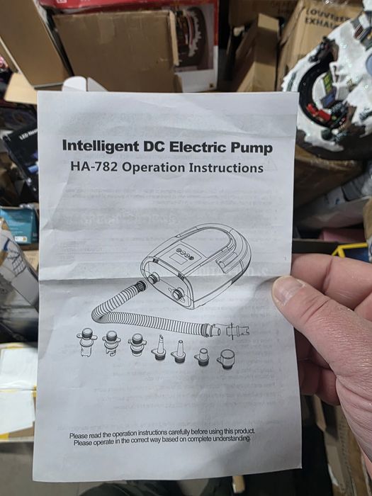 Електричний портативний насос ZAFIED HA-782 120 Вт 12 В