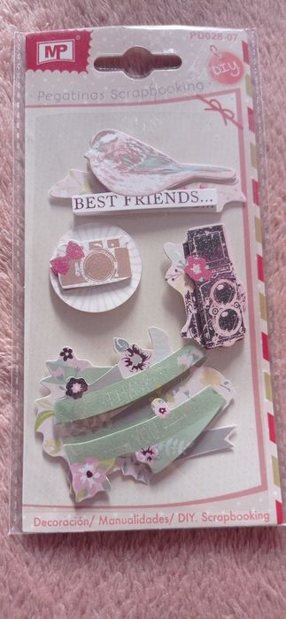 Naklejki scrapbooking rękodzieło