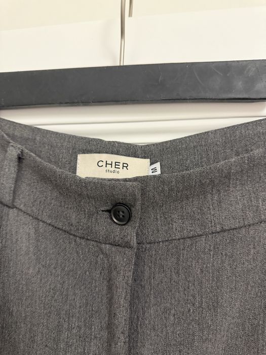 Класичні сірі штани CHER17