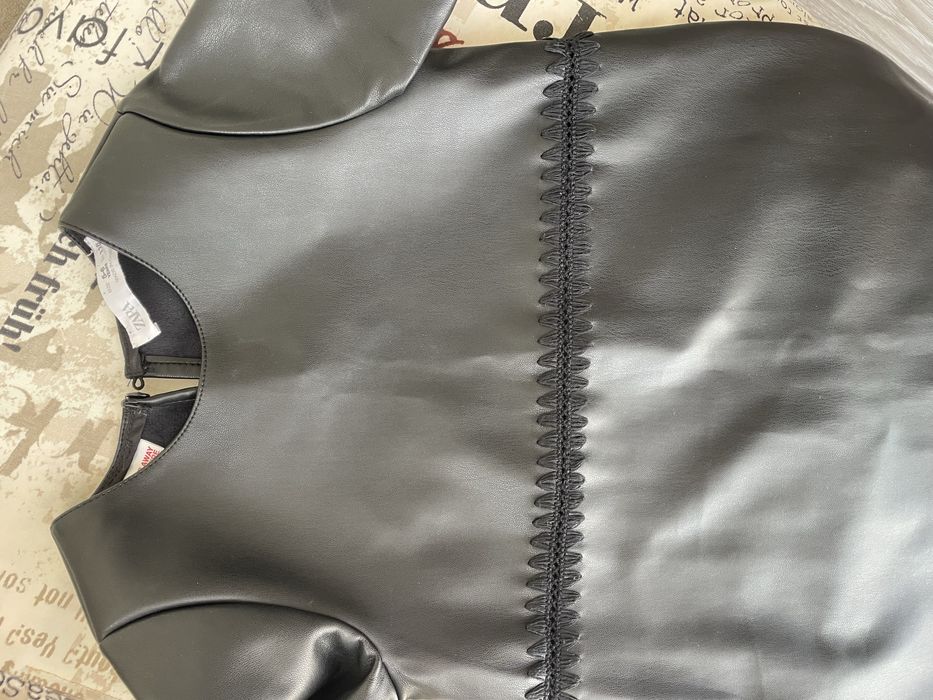 Шкіряне плаття Zara 5-6 років
