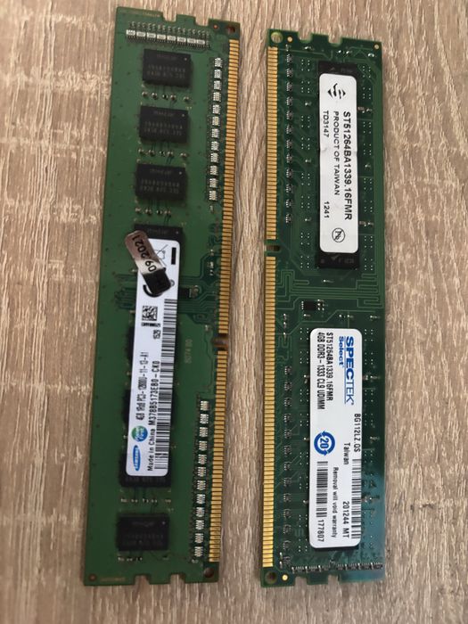 Karta graficzna ASUS + RAM 8GB DDR3 — zestaw sprawny!