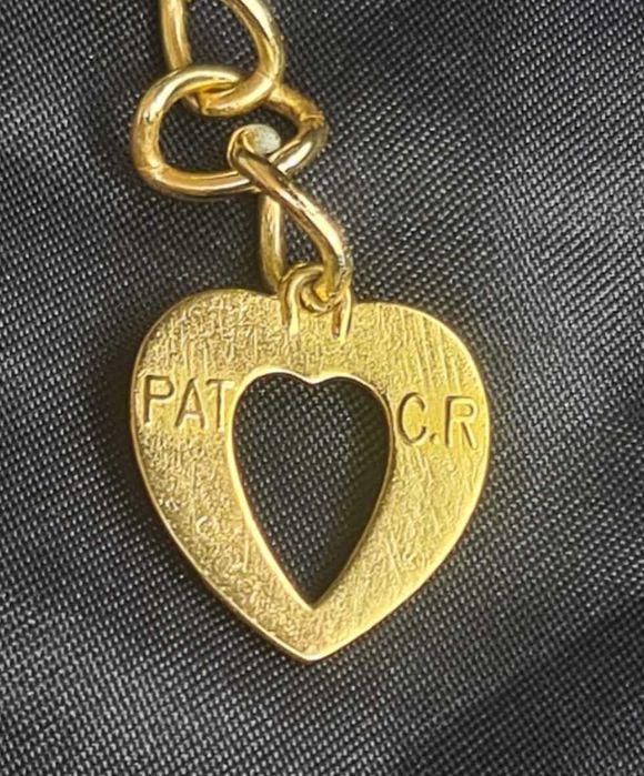 Пояс ремінь ремень бронза позолота вінтаж маркування хенд мейд