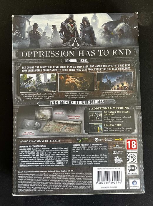 Assassin's Creed - Syndicate (Rooks Edition) PC