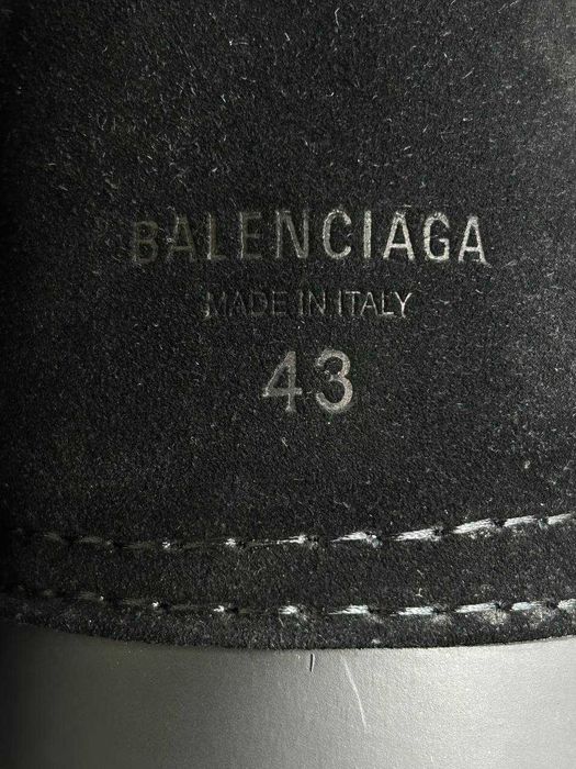 BALENCIAGA ALASKA High Fur Boots black ботинки чоботи чорні сапожки