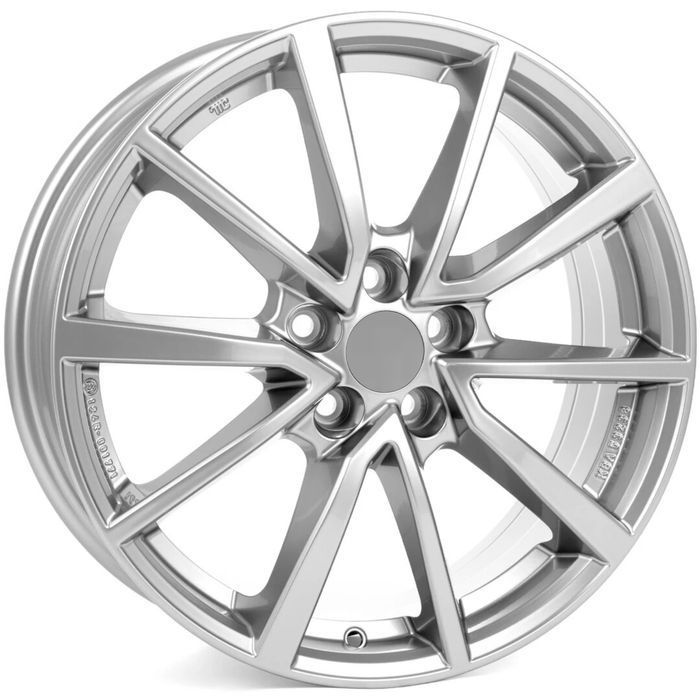 Pasuje do Seat Felgi 17" Ibiza Arona Leon Toledo Srebrny Połysk