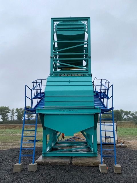 PRZESIEWACZ Trzypokładowy I Skrzynia Rozprężna do Refulera