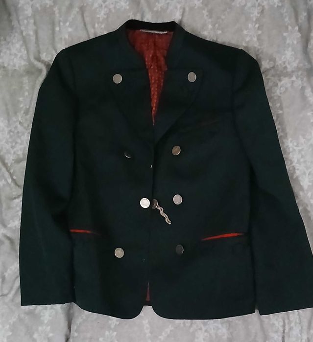 Męska marynarka/kurtka Janker Loden, marki Distler, w kolorze zielonym