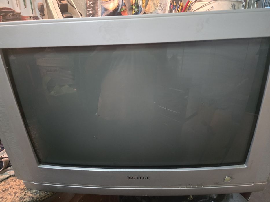 Televisão grande da Samsung