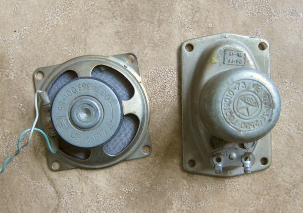 Динамики 1 Вт и 2 Вт. Радиоточка. (цена за все)