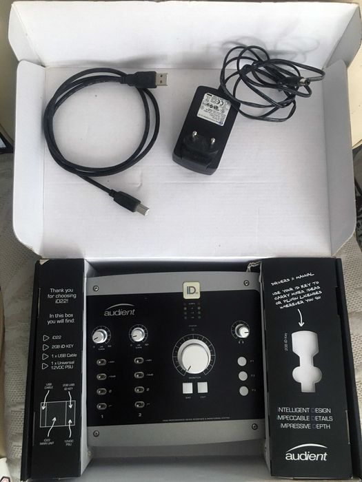 Audient iD22 interface de gravação