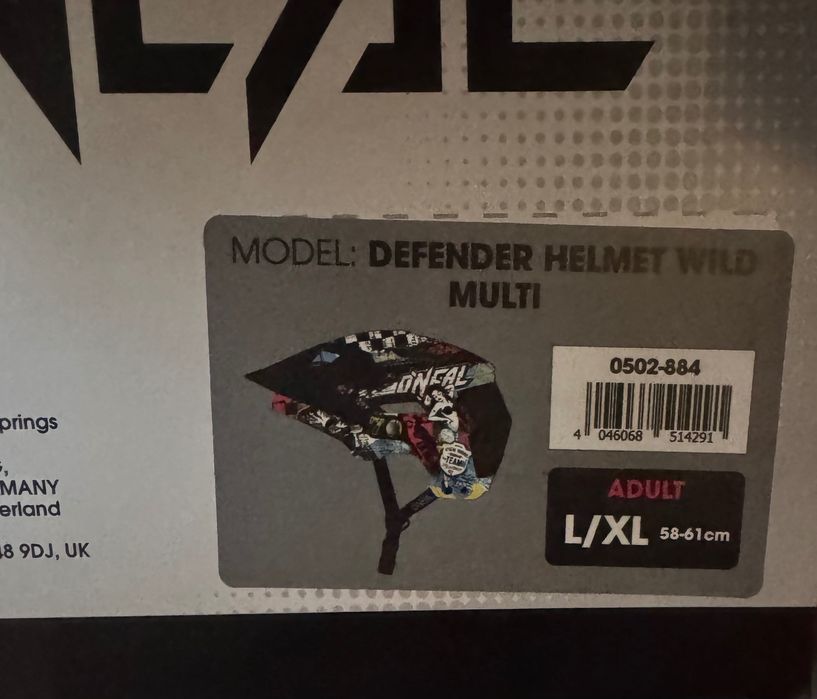 Capacete Desporto Oneil novo