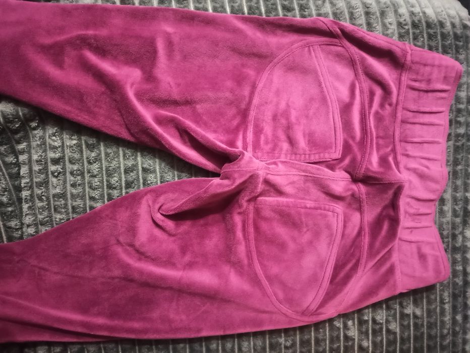 Zestaw komplet mielczarkowski welur welurowy pluszowy dres z metka now