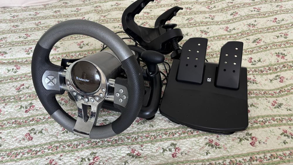 Ігрове Кермо Defender Forsage GTR для ПК, джойстик