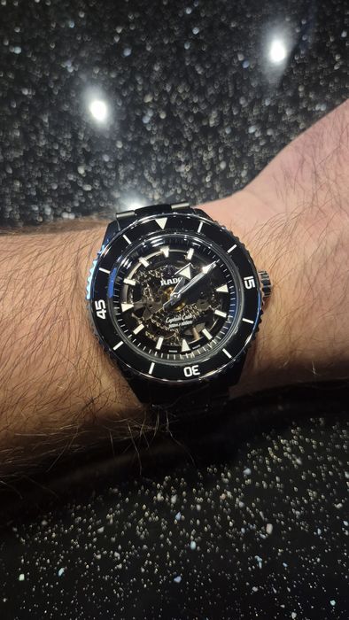 Rado captain cook ceramic 43mm