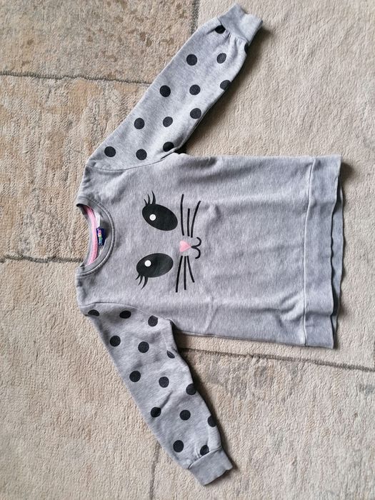 Bluzy, płaszczyk, spodnie 98/104