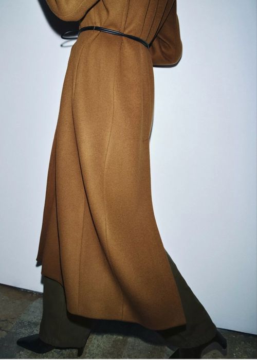 Вовняне пальто Zara