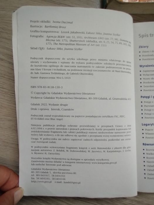 Matematyka z plusem 1